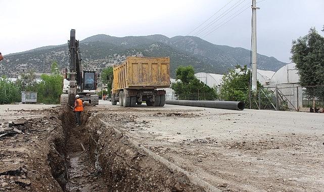 Finike, Demre ve Kaş'a 68 Milyon TL'lik altyapı yatırımı Finike, Demre ve Kaş'a 68 Milyon TL'lik altyapı yatırımı