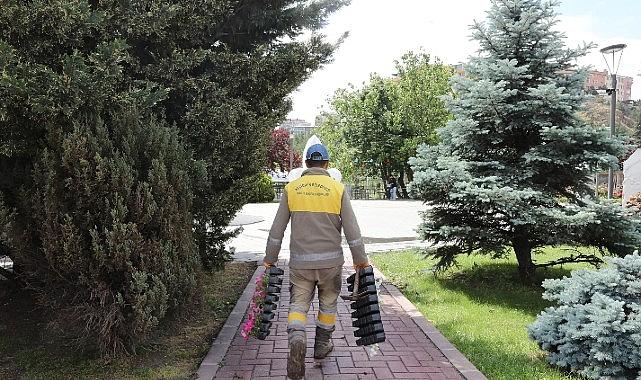 Keçiören'de Parklara Estetik Dokunuş