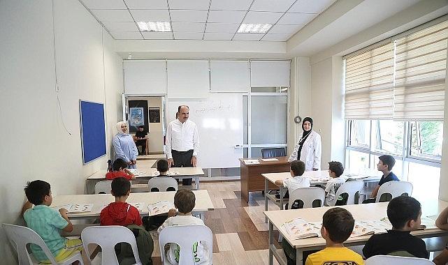 Başkan Altay, Genç KOMEK Yaz Okulu'na Katılan Öğrencilerle Buluştu