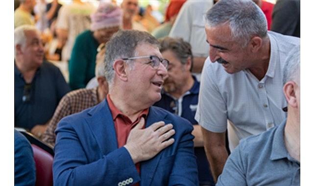 Başkan Tugay Aliağa'da aşure lokmasına ortak oldu