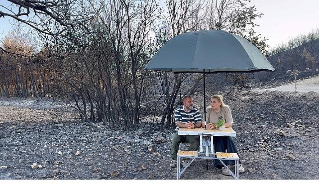 Atik Ailesi ve TEMA Vakfı'ndan Orman Yangınlarına Karşı Dikkat Çeken İş Birliği: Yanmış Ormanda Kamp