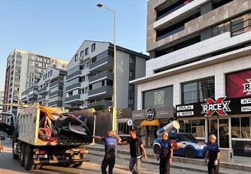 Nilüfer'de sağlıklı çevre operasyonu