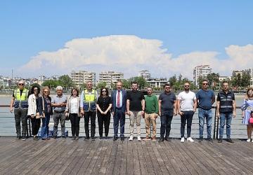 Boğaçayı'nda her gün 6 ile 8 ton arası sucul ot toplanıyor