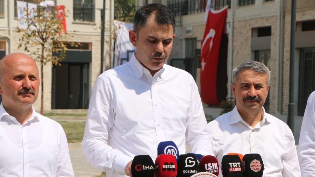 Bakan Murat Kurum Adıyaman’da inceleme ve açılış programlarına katıldı - Videolu Haber