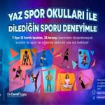 Yaz Spor Okulları'nda ikinci dönem kayıtları başlıyor