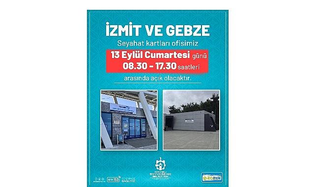 Seyahat Kart Ofisleri'nde cumartesi mesaisine devam
