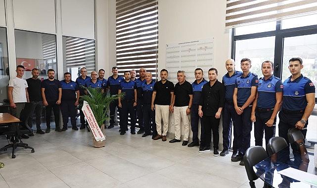 Başkan Ölmez'den Zabıta Haftası Ziyareti Başkan Ölmez'den Zabıta Haftası Ziyareti
