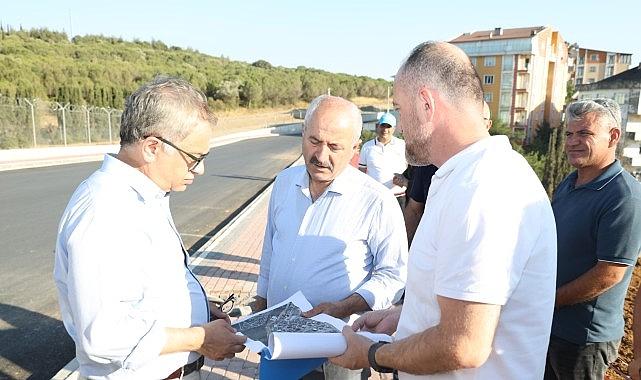 Baraçlı, Gebze bölgesinde yatırımları inceledi Baraçlı, Gebze bölgesinde yatırımları inceledi