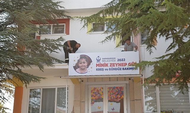 Minik Zeynep Gül'ün Adı Kreşte Yaşatılacak Minik Zeynep Gül'ün Adı Kreşte Yaşatılacak