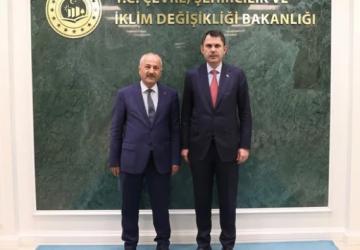 Gebze Belediye Başkanı Büyükgöz’den Bakan Kurum’a Ziyaret