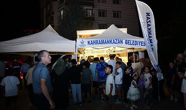 Kahramankazan Belediyesi'nden Mevlit Kandili'nde Lokma İkramı