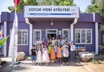 Silifke’de Çocuklar ve Veliler Atakent Hobi Atölyesi’nde Buluşuyor