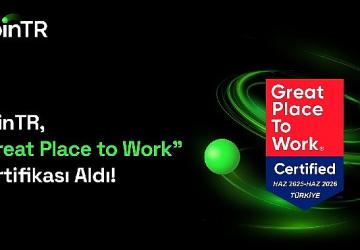 CoinTR, Great Place to Work Sertifikası aldı