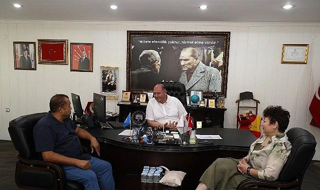 Başkan Çiçek, Muhtarlar Derneği'ni Ağırladı Başkan Çiçek, Muhtarlar Derneği'ni Ağırladı