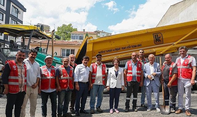 Maltepe'nin cadde ve sokakları yenileniyor Maltepe'nin cadde ve sokakları yenileniyor