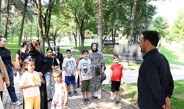 Minik arkeologlar müzeleri keşfediyor Minik arkeologlar müzeleri keşfediyor