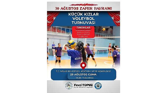 30 Ağustos Zafer Bayramımıza Özel Voleybol Turnuvası Düzenlenecek 30 Ağustos Zafer Bayramımıza Özel Voleybol Turnuvası Düzenlenecek