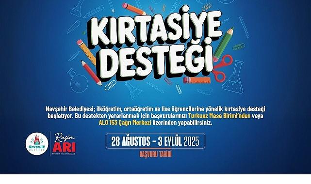 “Kırtasiye Desteği" İçin Başvurular Başladı “Kırtasiye Desteği" İçin Başvurular Başladı