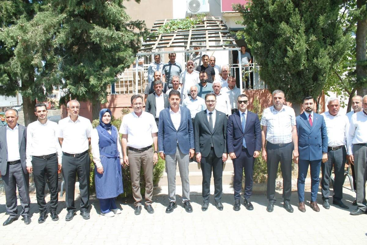 Şan’dan Sincik Belediye Başkanı Mehmet Korkut’a ziyaret