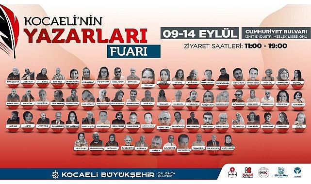 Kocaeli'nin yazarları okurlarıyla buluşuyor Kocaeli'nin yazarları okurlarıyla buluşuyor
