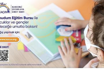 KAÇUV “Umudum Eğitim Burs Programı" ile kanser tedavisi gören ve tedavisini tamamlamış çocukların ve gençlerin eğitimleri kesintisiz sürecek!