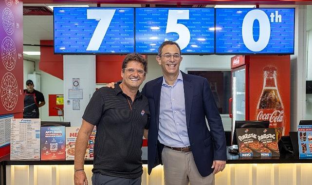 Domino's Türkiye genelinde 750 şubeye ulaştı!