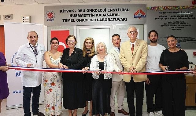 DEÜ'de KİT-VAK Destekli Onkoloji Laboratuvarı Açıldı DEÜ'de KİT-VAK Destekli Onkoloji Laboratuvarı Açıldı