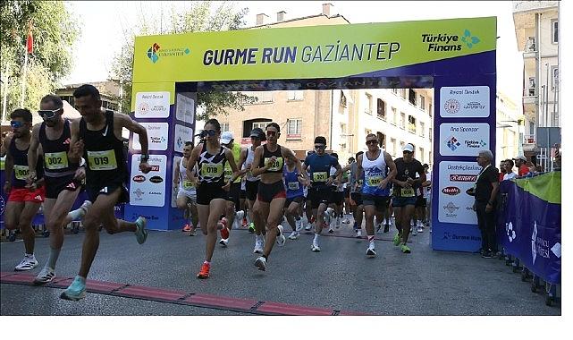 Türkiye Finans'ın Ana Sponsoru olduğu Gurme Run Gaziantep Yarı Maratonu gerçekleşti