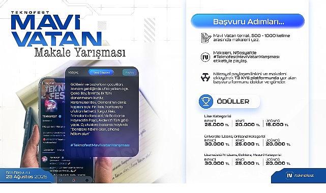 TEKNOFEST'te Mavi Vatan Ruhunu Keşfetmeye Hazır mısın?