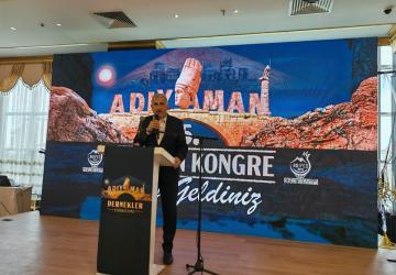 Kahta Belediye Başkanı Hallaç, Adıyaman Dernekler Federasyonu Kongresine Katıldı
