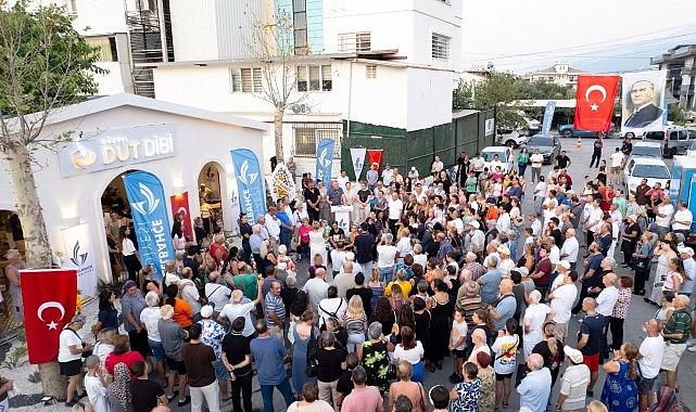 Güzelbahçe'de yeni bir sosyal yaşam alanı Güzbel Dut Dibi hizmete açıldı
