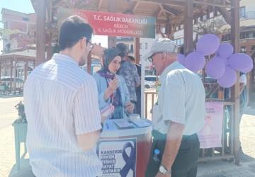 Bilecik’te Halk Sağlığı Haftasında Vatandaşlara Bilinçlendirme Etkinliği