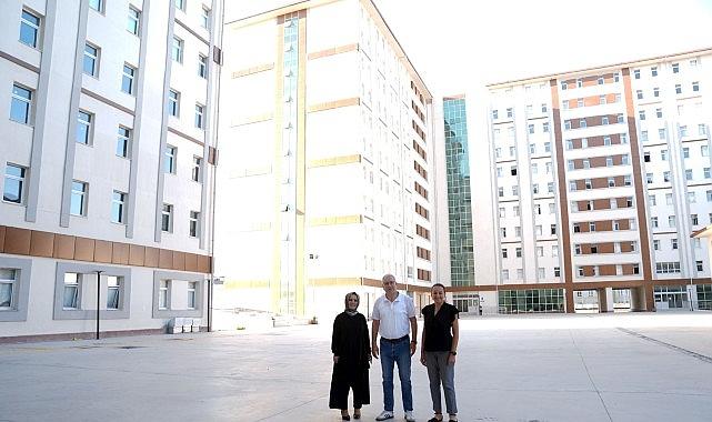 EÜ kampüsünde 14 bin kişilik modern öğrenci yurdu öğrencilere ev konforu sunuyor EÜ kampüsünde 14 bin kişilik modern öğrenci yurdu öğrencilere ev konforu sunuyor