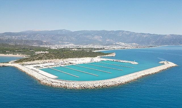 Demre Marina Akdeniz'in parlayan yıldızı olmaya aday