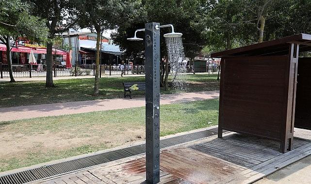 Büyükşehir'den sahillerde su tasarrufu hamlesi