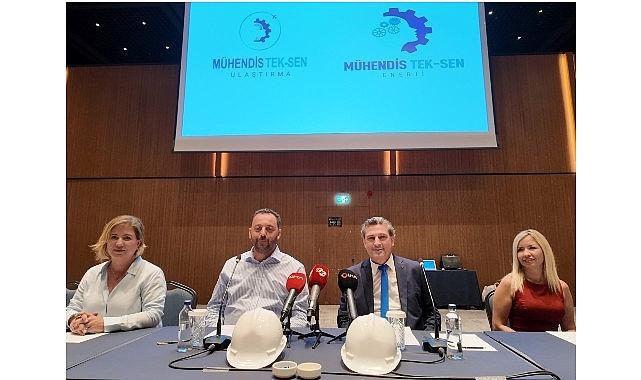 Mühendis TEK-SEN Enerji ve Ulaştırma sendikalarından ortak çağrı: “Mesleki güvence için acilen 'Mühendislik Meslek Kanunu' çıkartılmalı" Mühendis TEK-SEN Enerji ve Ulaştırma sendikalarından ortak çağrı: “Mesleki güvence için acilen 'Mühendislik Meslek Kanunu' çıkartılmalı"
