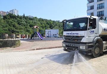 Canik'te Temizlik Seferberliği