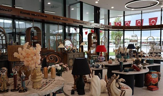 Kadın eliyle şehrin kalbinde doğan mağaza; “KOMEK Sepeti Meydan Store"