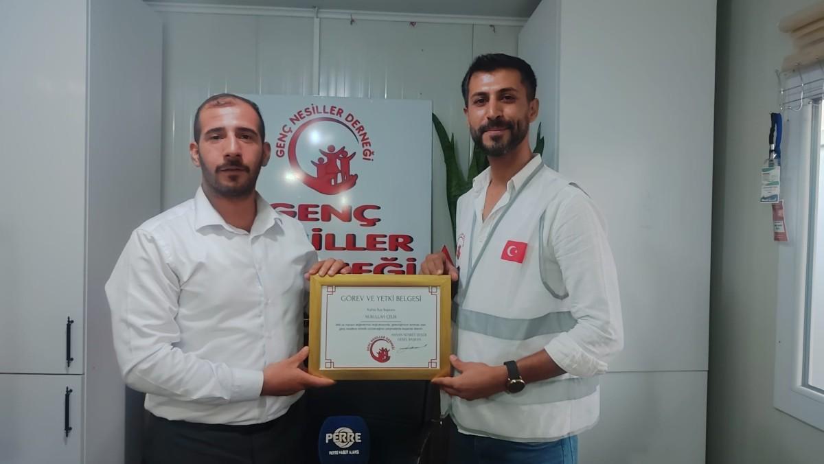 Genç Nesiller Derneği’nden ‘görev ve yetki’ plaketi - Videolu Haber