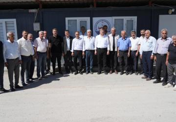 Başkan Tutdere, Merkez Köy Muhtarları Derneği’ne ziyaret etti - Videolu Haber