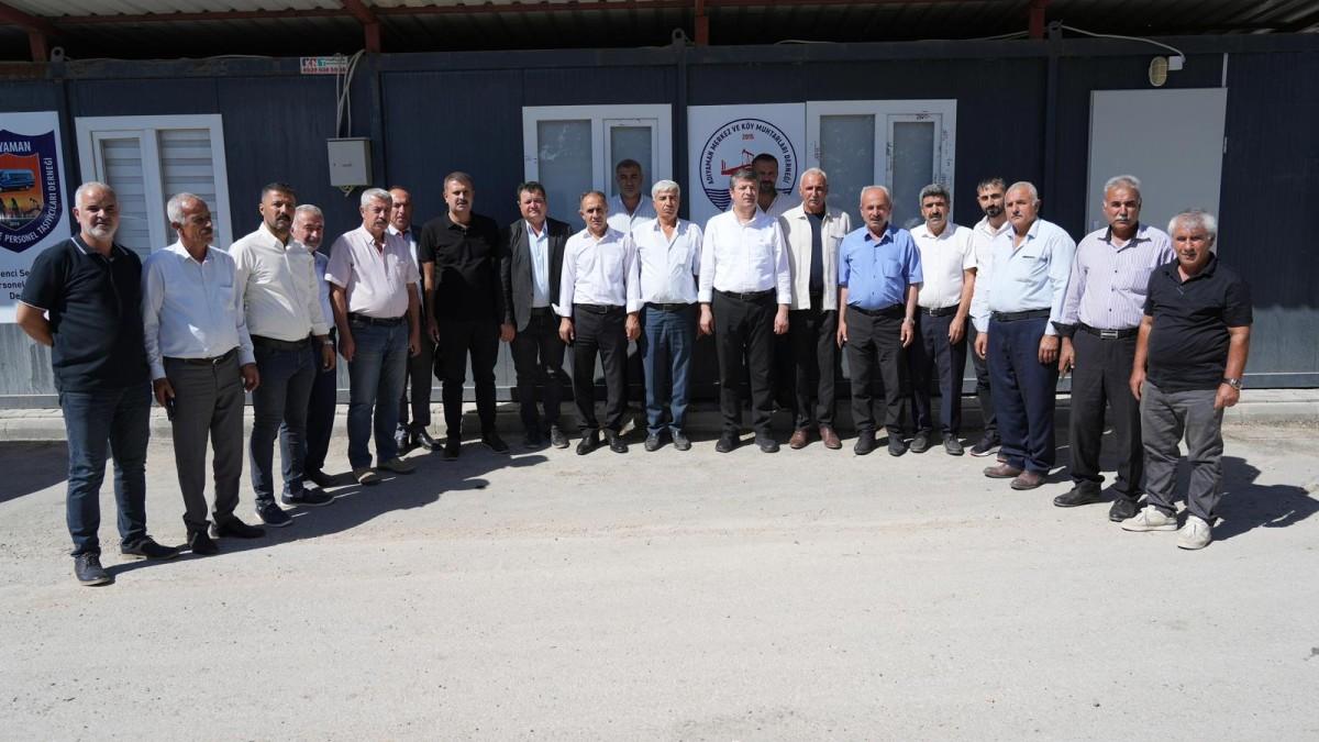 Başkan Tutdere, Merkez Köy Muhtarları Derneği’ne ziyaret etti - Videolu Haber