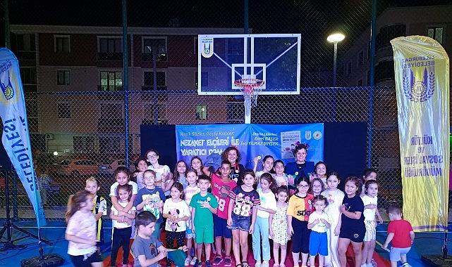 Çocuklar akran nezaketini oyunlarla öğrendi