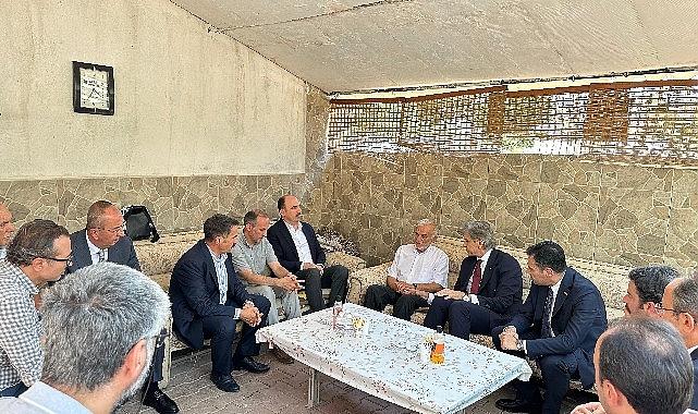 AK Parti Genel Başkan Yardımcısı Demir Şehit Muharrem Can'ın Ailesini Ziyaret Etti