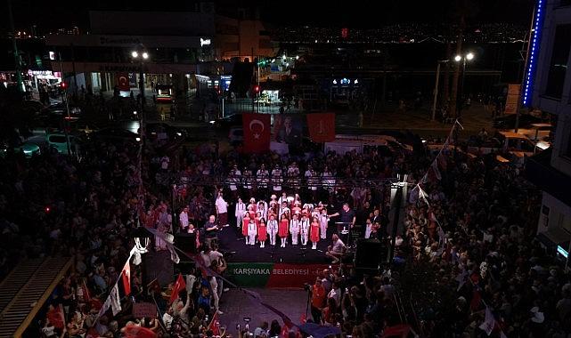 Karşıyaka'yı 'zafer' coşkusu sardı Karşıyaka'yı 'zafer' coşkusu sardı