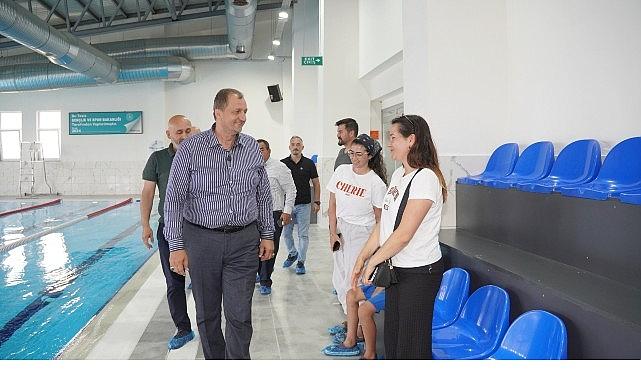 Dev Tesis Yüzme Kurslarıyla Faaliyete Başladı Dev Tesis Yüzme Kurslarıyla Faaliyete Başladı