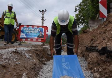 MESKİ, Değirmendere Mahallesi İçme Suyu Hattını Modernize Etti