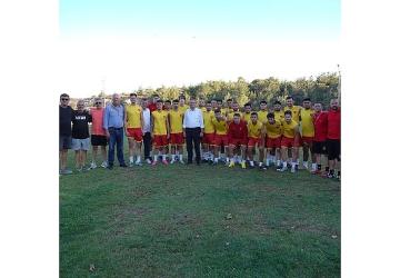 Başkan Ergin'den Küçükköyspor'a Sezon Desteği