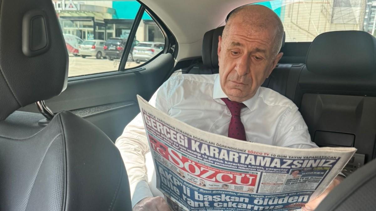 Ümit Özdağ'dan Sözcü TV'ye destek çağrısı: 'Tüm Zafer Partililer Sözcü gazetesi alsın' Ümit Özdağ'dan Sözcü TV'ye destek çağrısı: 'Tüm Zafer Partililer Sözcü gazetesi alsın'