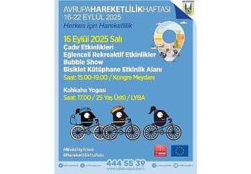 Lüleburgaz'da Avrupa Hareketlilik Haftası başlıyor