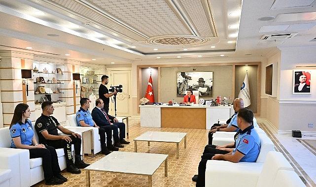 Başkan Vekili Özdemir Zabıta Haftasını kutladı Başkan Vekili Özdemir Zabıta Haftasını kutladı